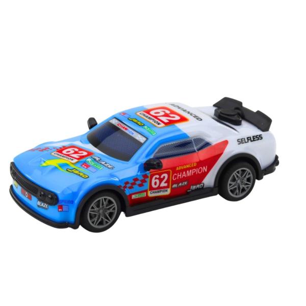 Auto 62 Champion svítící kouřící RC na dálkové ovládání 19 cm