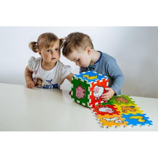 Pěnové puzzle Moje první zvířátka 15x15x1, 2cm 6ks MPZ (obrázek 7)