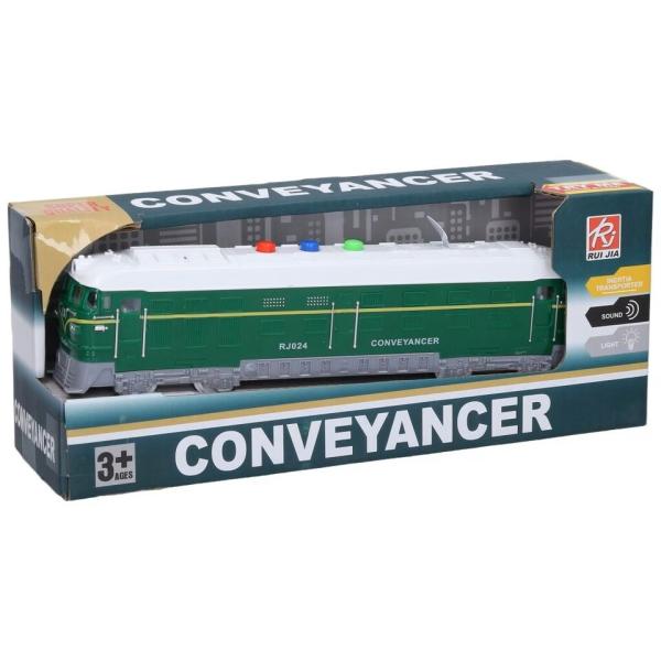 Vlak na setrvačník s efekty 23 cm