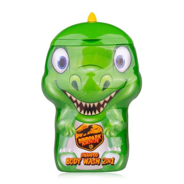 ACCENTRA 2v1 Šampón/Gel sprchový DINOPARK ADVENTURE Jablko 400ml
