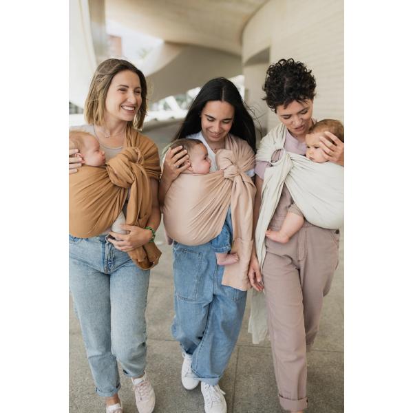BOBA Nosítko dětí / šátek Ring Wrap – Rye