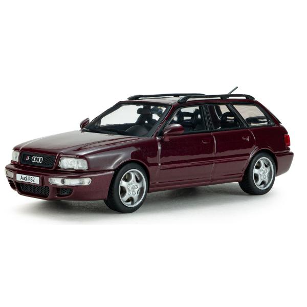 1:43 AUDI AVANT RS2 RUBY RED 1995 - SOLIDO