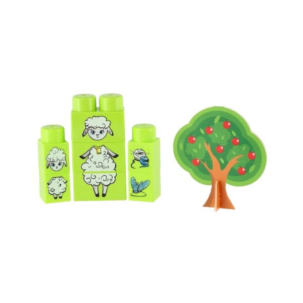 Stavebnice zvířátka v krabici