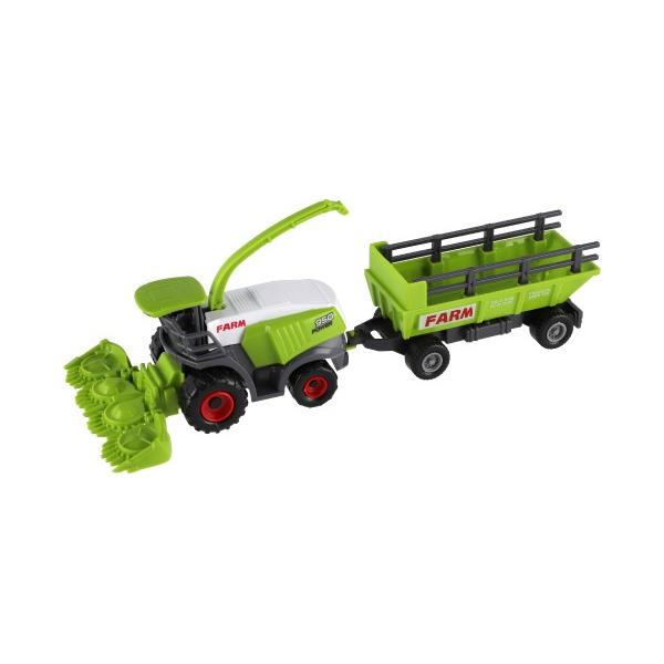 Kombajn/rezačka s vlekom plast 22cm na volný chod