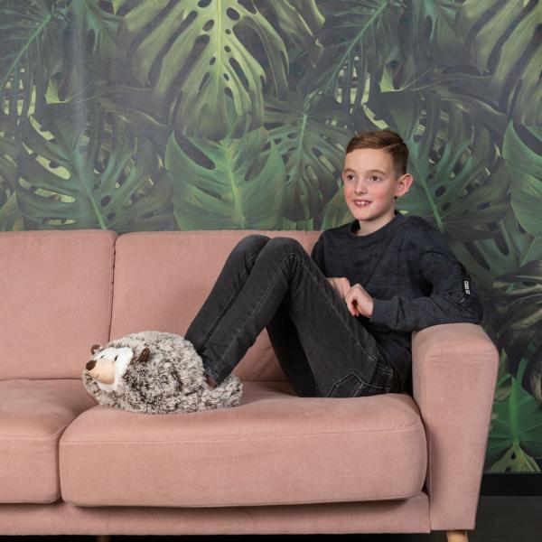 Cozy Noxxiez CS910 Ježek – hřejivé plyšové pantofle