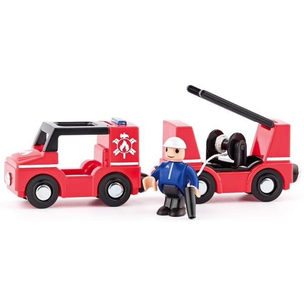 Woody Autíčka k dráze - Hasiči, 4ks