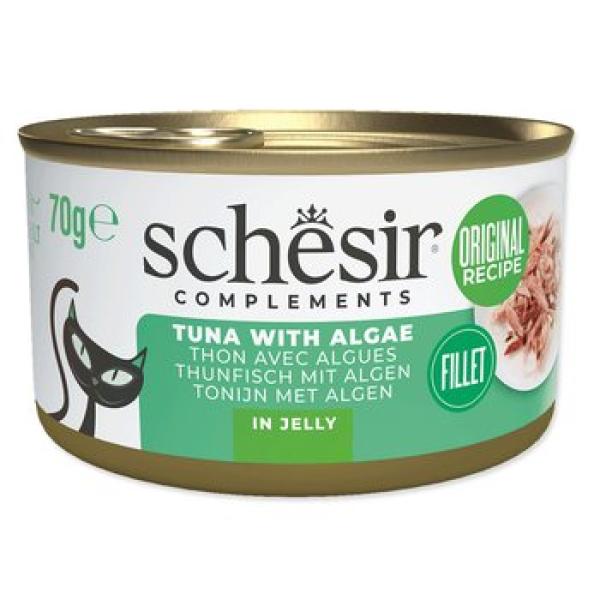 Konzerva SCHESIR tuňák a mořská řasa v želé 70g