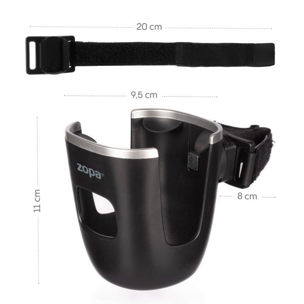 Držák na nápoje pro kočárek Ultra, Black (obrázek 8)