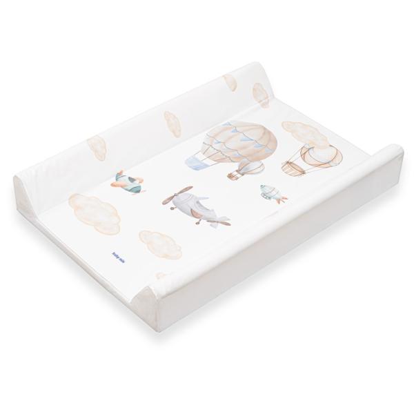 Baby Mix - Fasciatoio - 70 X 47 Cm - Impermeabile - Design Palloncini - Sicuro E Confortevole - Mobili Per Bambini - Baby Essentials - Fasciatoio-image