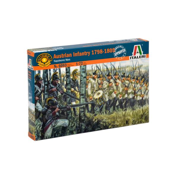 Model Kit figurky 6093 - AUSTRIAN INFANTRY 1798-1805 (NAP.WARS) (1:72)