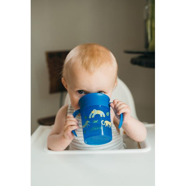 DR.BROWN’S Hrnek Cheers360 6m+ 200 ml modrý