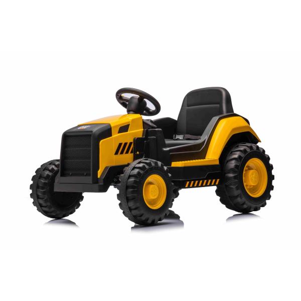 Licencovaný elektrický Bagr Caterpillar, Jednomístný, žlutý, USB vstupem na MP3 Přehrávač (obrázek 9)