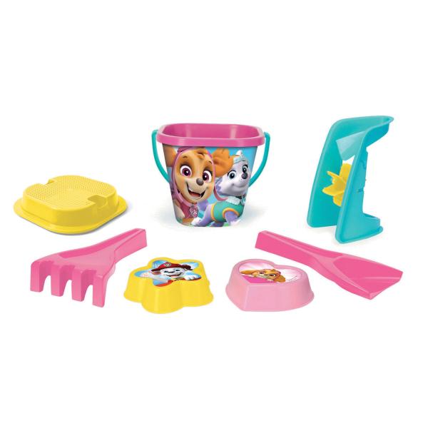 Wader Sada do písku 7 ks – Paw Patrol – růžová