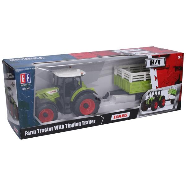 Claas Traktor s vlečkou 43,6 cm