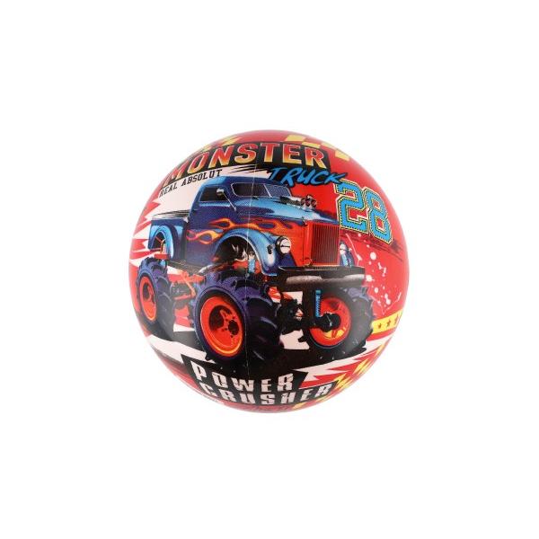 Lopta Super cars monster truck nafúknutý 23cm