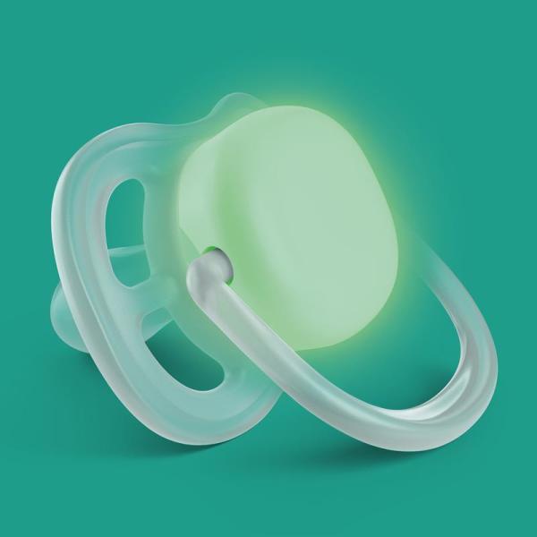 Philips AVENT Dudlík Ultra air noční 0-6m neutral 1ks (obrázek 8)