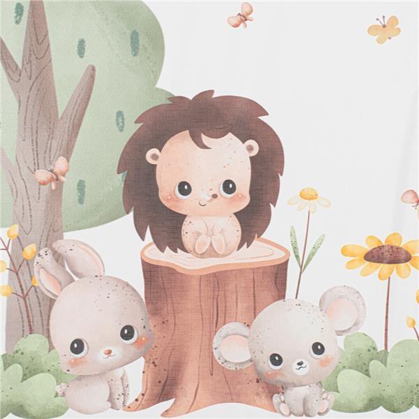 Přebalovací podložka Baby Mix Lesní zvířátka 47x70cm (obrázek 3)