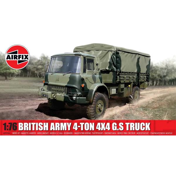 Classic Kit military A02326A - British Army 4-ton 4 x 4 G.S Truck (1:76)
