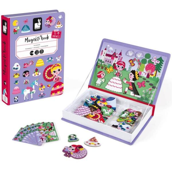 Janod Magnetibook PrințEse Carte Magnetică Pentru Copii-image