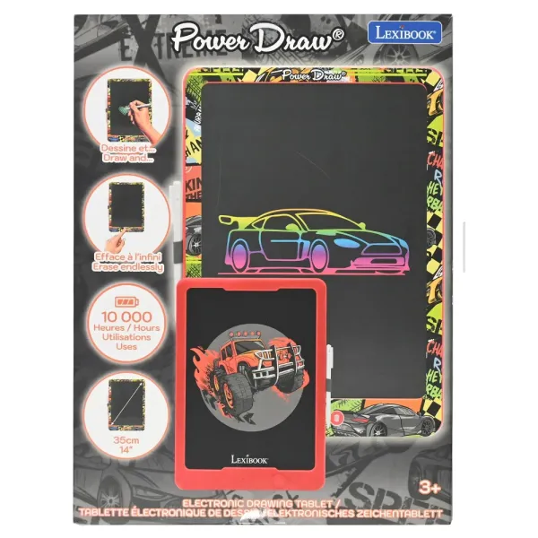 Kreslicí tablet s E-inkem 14" s auty (obrázek 6)