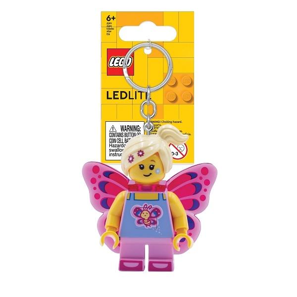 LEGO ikonická motýľová dievčenská svietiaca figurka (HT)