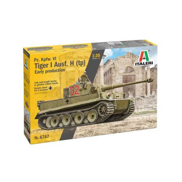 Kit de modelo tanque 6767 - Pz. Kpfw. VI Tiger I Ausf. E/H1 (1:35)