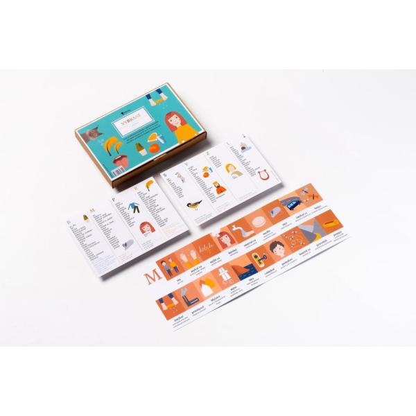 Poketo Sada Vybrané slová ilustrované karty pre školákov