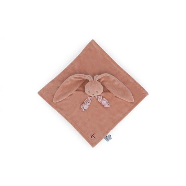 Kaloo Lapinoo Plyšový mazlíček pro miminko Zajíček s dlouhými ušima terracotta 30 cm (obrázek 3)