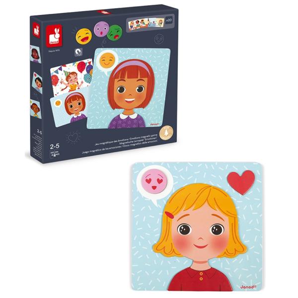 Janod Emoce a pocity s předlohami 20 ks