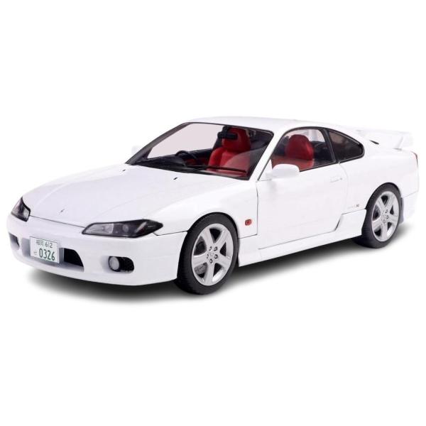 1:18 Nissan Silvia White