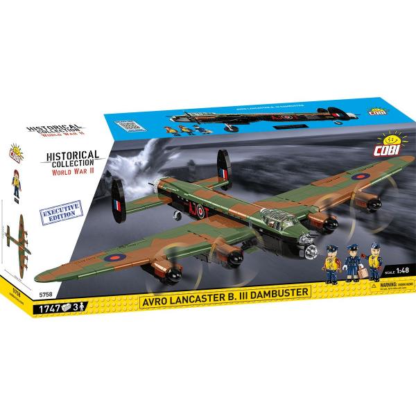 Cobi Avro Lancaster B III Dambuster, 1:48, 1795 k, 3 f EXECUTIVE