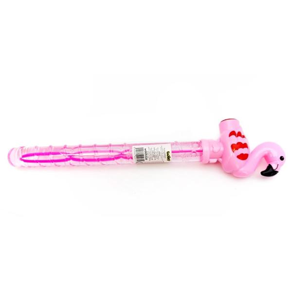 Bublifuk fenicottero con fischietto 37 cm