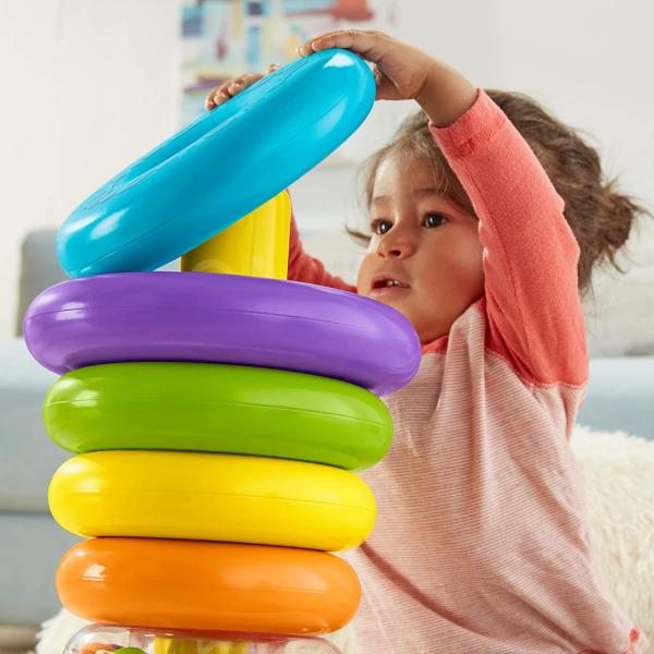 Mattel Fisher Price Obří kroužky na tyči GJW15 (obrázek 3)