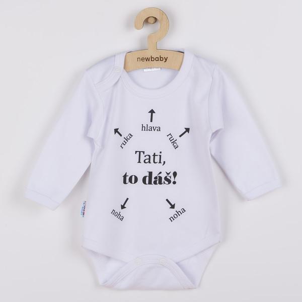 Body s potiskem New Baby Tati, to dáš! 80 (9-12m)