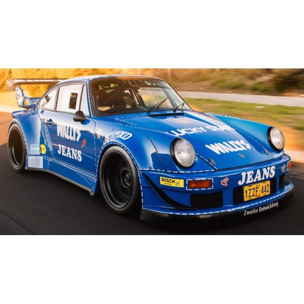 1:18 PORSCHE RWB OSHO ARROW BLUE - GT SPIRIT - GT448