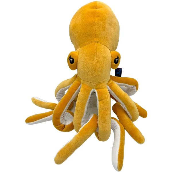 Juguete de peluche pulpo naranja 45cm