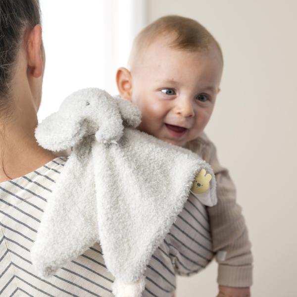 NATTOU Mazlíček plyšový Teddy sloník 28 x 28 cm, 0m+ (obrázek 6)