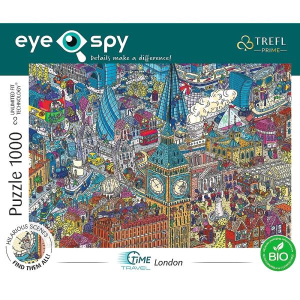 Trefl Puzzle Eye-Spy Sneaky Peekers, Londýn 1000 dílků (obrázek 3)