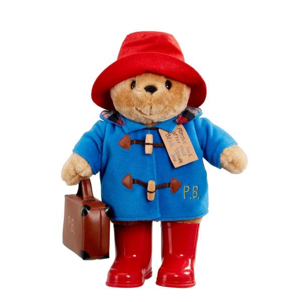 Rainbow Peluche Paddington con scarpe e valigia