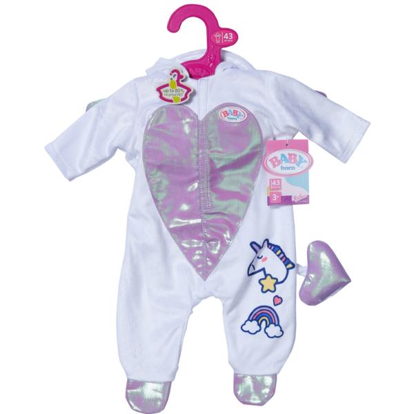 Zapf Baby Born Kostým Jednorožec fialový 43 cm