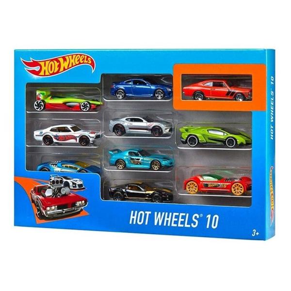 Hot Wheels AUTÍČKA 10pack