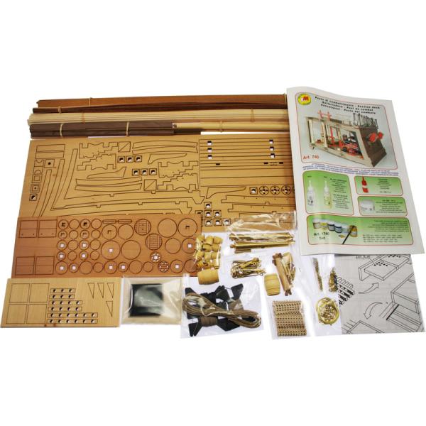 Mantua Model Dělová paluba řez 1:23 kit (obrázek 9)