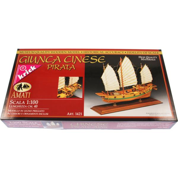 AMATI Čínská džunka 1:100 kit (obrázek 7)