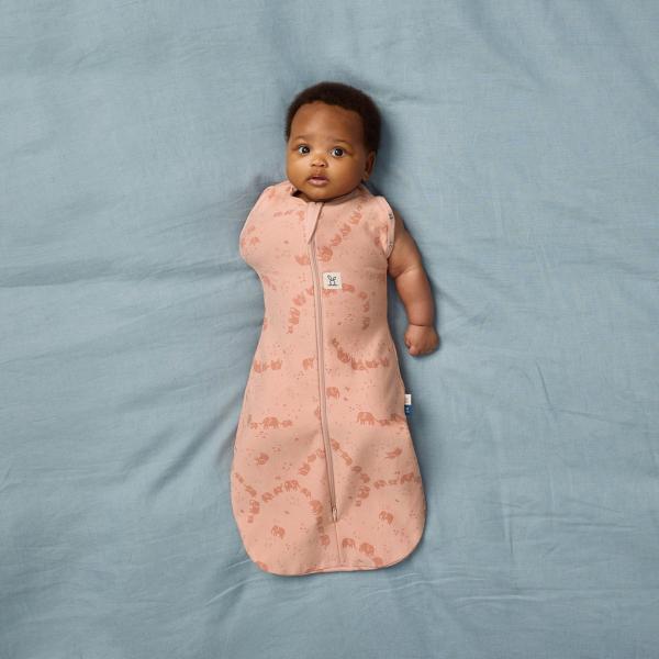 ERGOPOUCH Zavinovačka a vak na spaní 2v1 Cocoon Elephant Parade 3-6 m, 6-8 kg, 1 tog (obrázek 4)