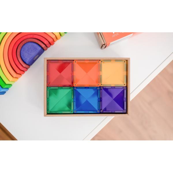 CONNETIX® Rainbow Square Pack magnetická stavebnice 42 ks (obrázek 8)