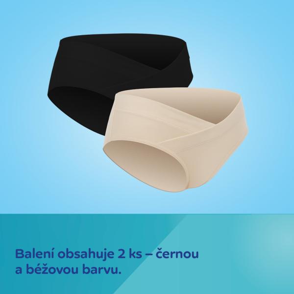 CANPOL BABIES Kalhotky těhotenské s nízkým pasem MumFIT XL 2ks (obrázek 7)