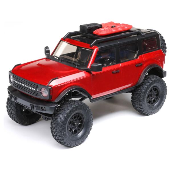 Axial SCX24 Ford Bronco 2021 1:24 4WD RTR červený