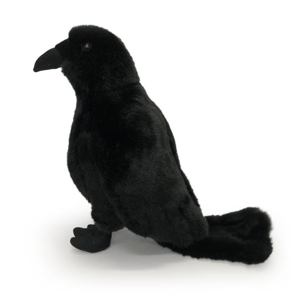 Plyšová vrána 25 cm ECO-FRIENDLY (obrázek 3)