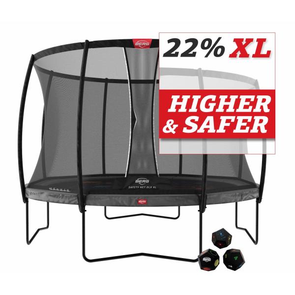 BERG Elite Regular 430 Grey Levels + ochranná síť Deluxe DLX XL (obrázek 11)