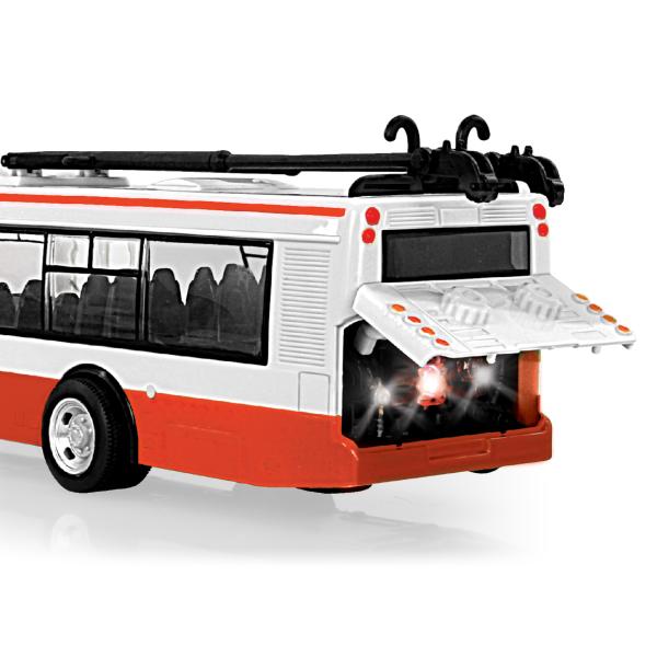 Trolejbus, který hlásí zastávky česky, 28 cm (obrázek 4)